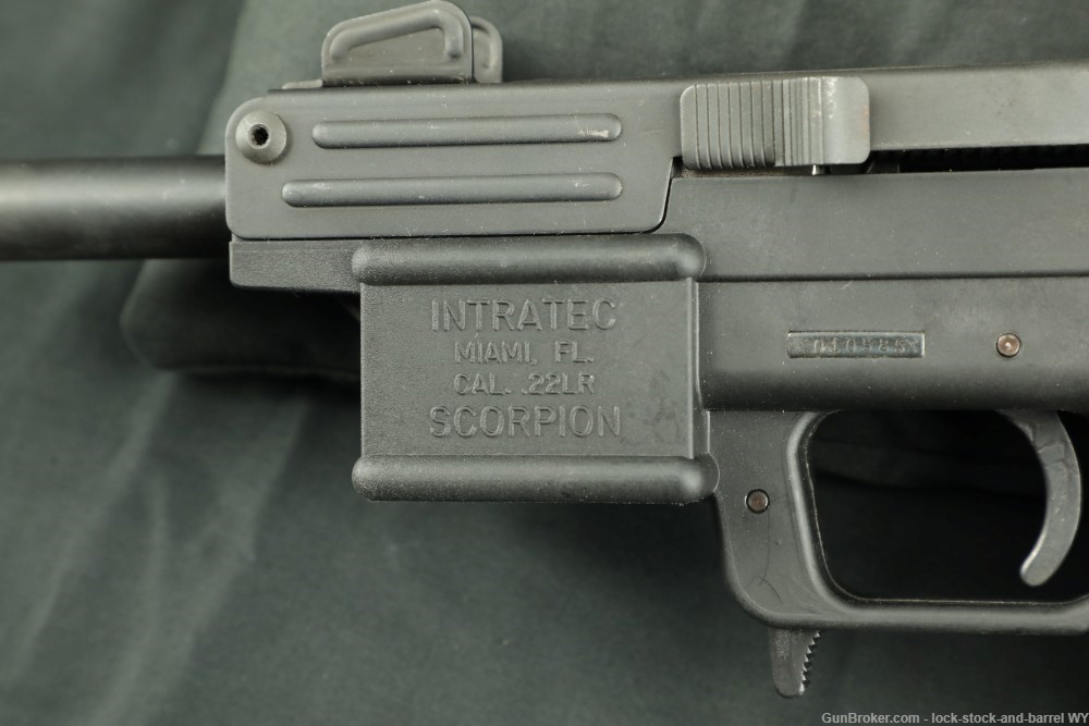 Pre Ban Intratec Tec-22 SCORPION .22LR 4” Semi-Auto Pistol Cobray MFD 1989-img-20