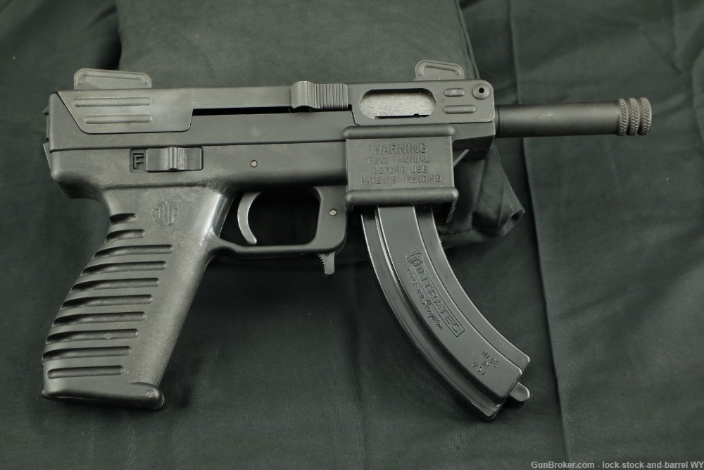 Pre Ban Intratec Tec-22 SCORPION .22LR 4” Semi-Auto Pistol Cobray MFD 1989-img-30