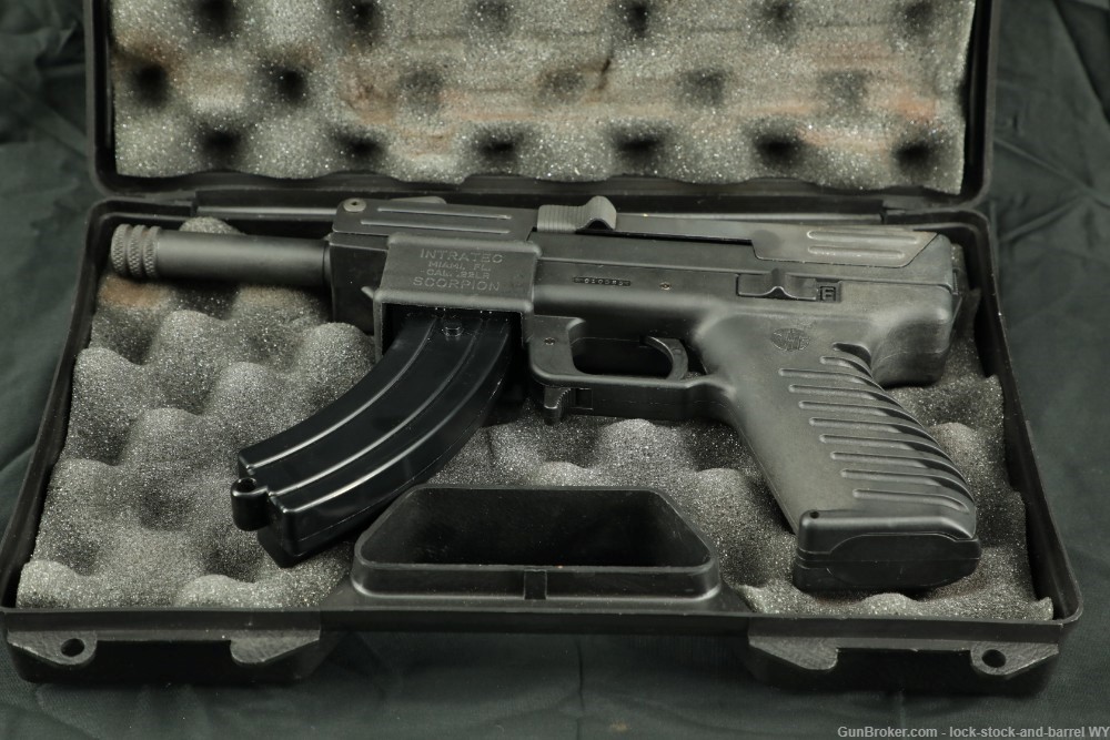 Pre Ban Intratec Tec-22 SCORPION .22LR 4” Semi-Auto Pistol Cobray MFD 1989-img-35