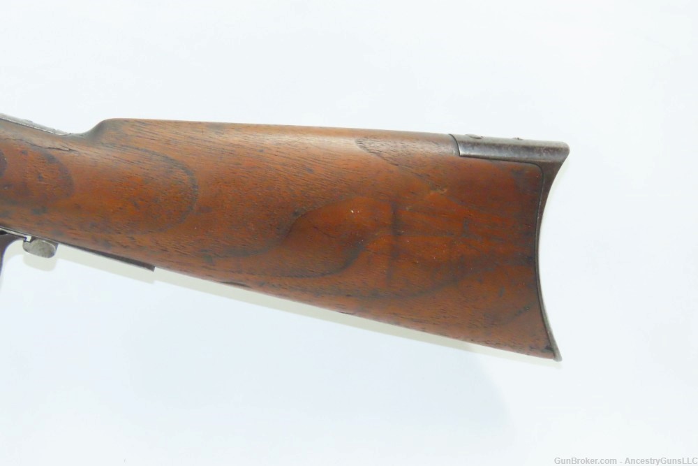 1887 mfr. Antique WINCHESTER M1873 .38-40 WCF Lever Action REPEATING RIFLE -img-2