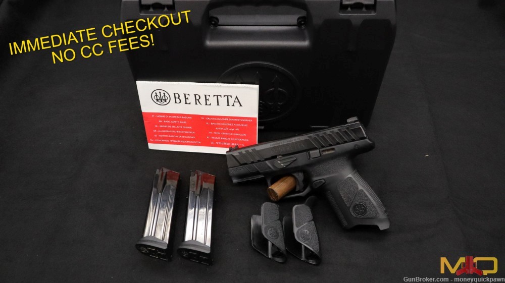 Beretta APX A1 Compact 9mm Great Condition In Case Penny Start!-img-0