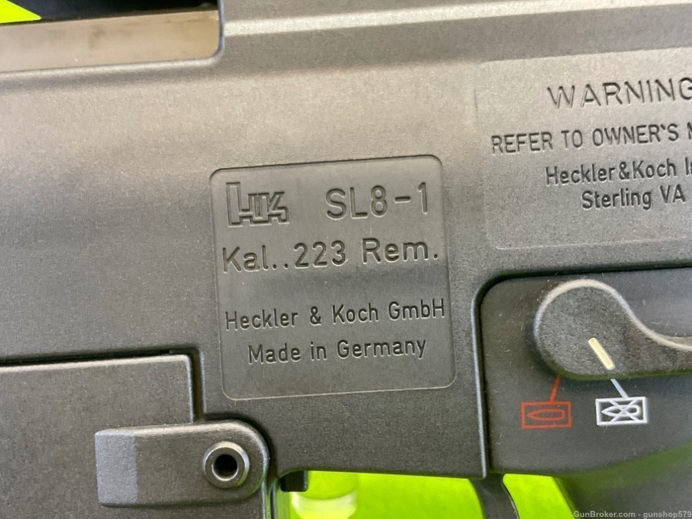 Converted HK Heckler & Koch G36K G 36 PDW SL8 5.56 SBR NFA Class 3 SBR-img-24