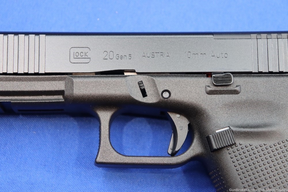 Glock G20 GEN5 MOS Pistol 10MM AUSTRIA GEN 5 20 15RD 3 Mags Optics Ready FS-img-5