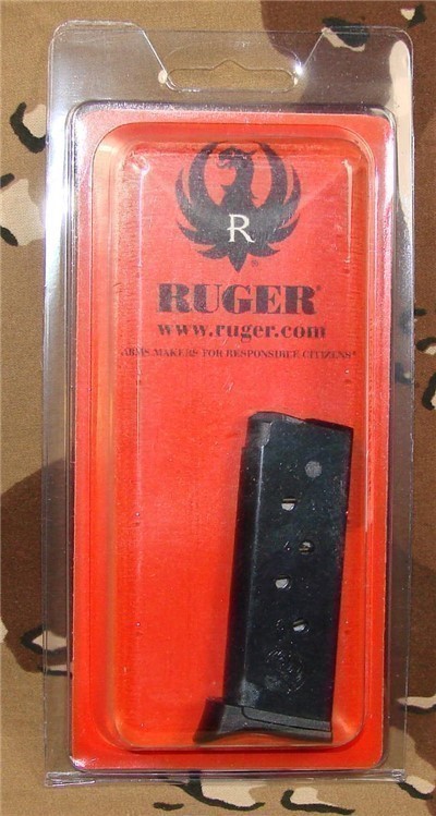 Ruger LCP Mag w/Finger Rest (RUG10LCPF)-img-0