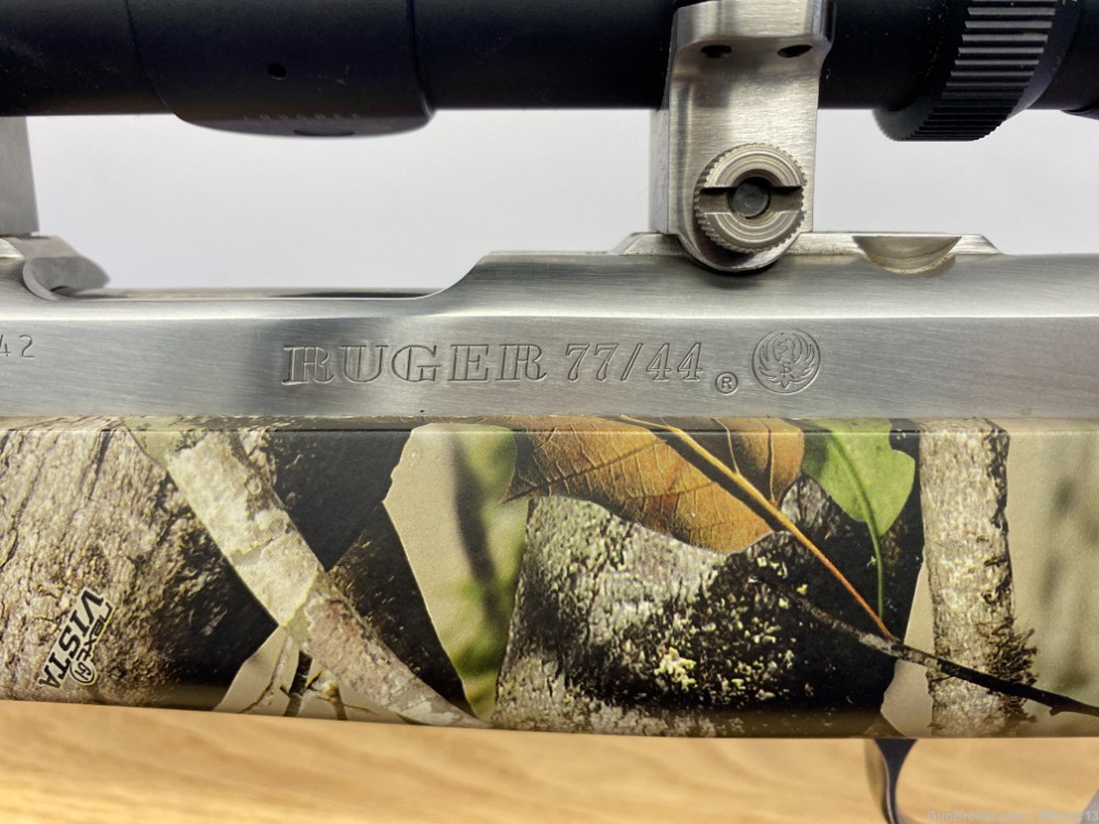 2014 Ruger 77/44 Stainless .44 Rem Mag 18 1/2" *NEXT G1 VISTA CAMO STOCK*-img-28