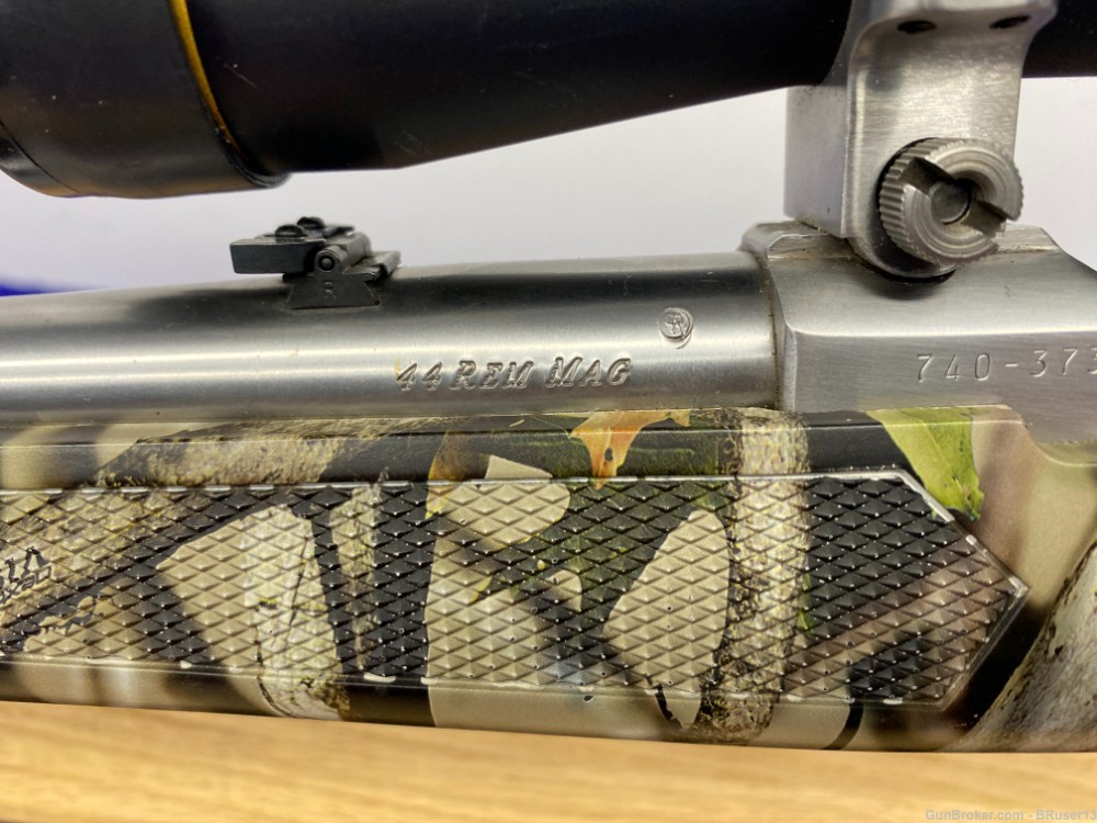 2014 Ruger 77/44 Stainless .44 Rem Mag 18 1/2" *NEXT G1 VISTA CAMO STOCK*-img-30