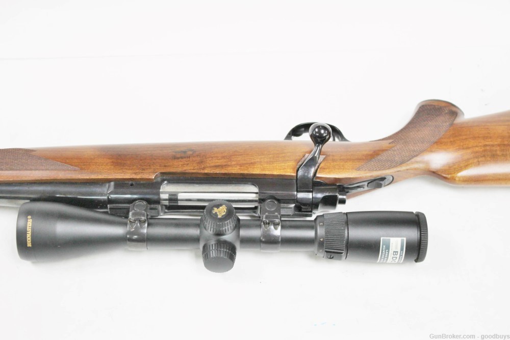 Ruger Tang Safety M77 7mm Rem Mag 24” NIKON 3-9 BDC PENNY SALE MFG 1986-img-17