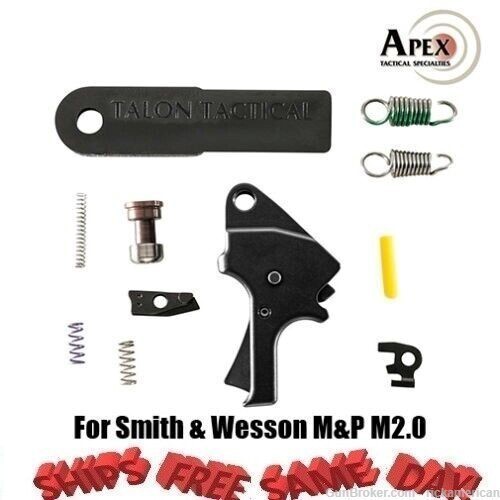 Apex Tactical Forward Set Flat Trig Kit, S&W M&P 2.0 9mm, .40, .45 #100-154-img-2