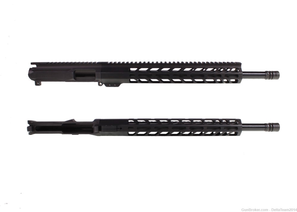 AR15 9mm Rifle Complete Upper - Pistol Caliber Billet Upper Receiver-img-2