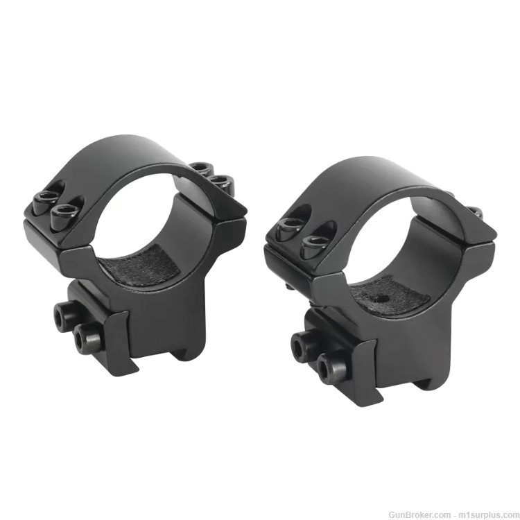 Trinity Force Scope Rings Fits Dovetail on Rossi Pump Action 22 Gallery Gun-img-0