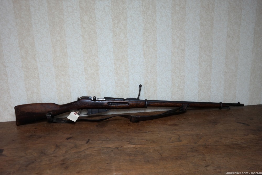 Remington 1891 7.62x54r Pump Action Rifle-img-0