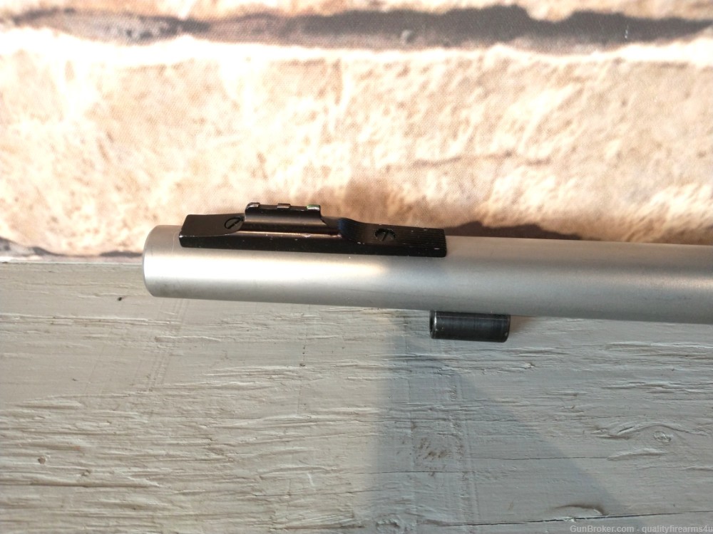 KNIGHT REVOLUTION 50 CAL BP MUZZLE LOADER BARREL.... STAINLESS w/SIGHTS!-img-3