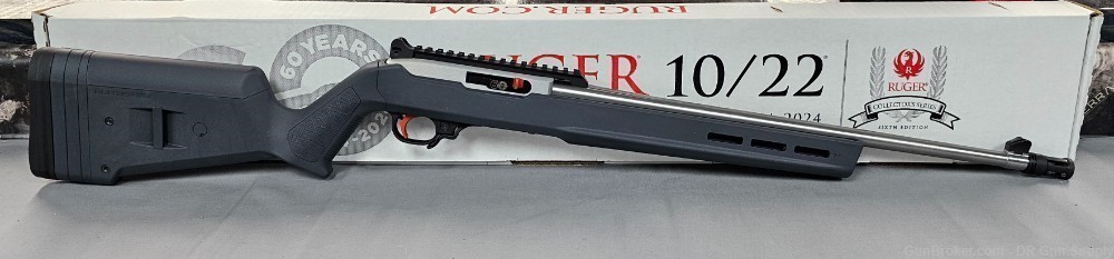 Ruger 10/22 60th Anniversary Collector's 22LR 18.5" 10RD 31260 NO CC FEES! -img-1