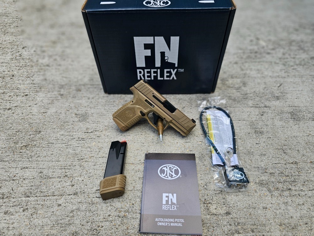 FN Reflex 66-101409 Reflex FN 9mm FDE-img-0