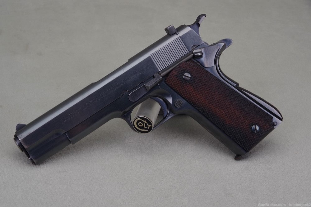 1936 Colt Pre-War Ace .22LR 4.75'' Blue 95%-img-0
