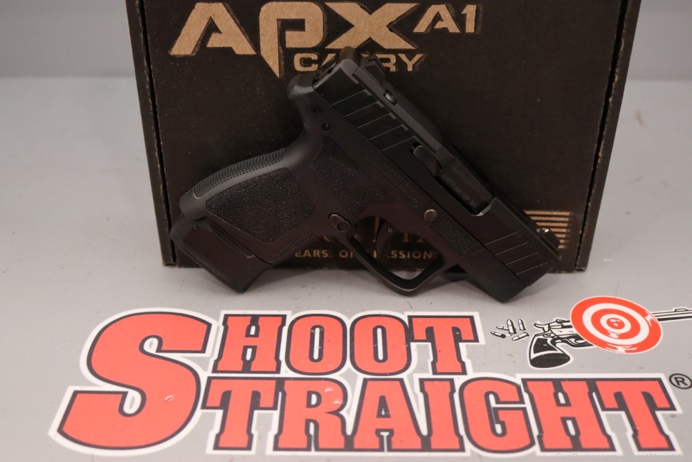 Beretta APX A1 CARRY 9mm 3.00"bbl BLK w/Box-img-0