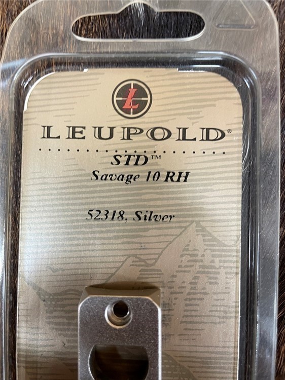 Leupold 1-Piece STD Steel Base - Savage 10 RH-SA-img-2