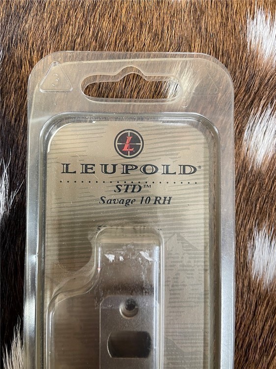 Leupold 1-Piece STD Steel Base - Savage 10 RH-SA-img-3