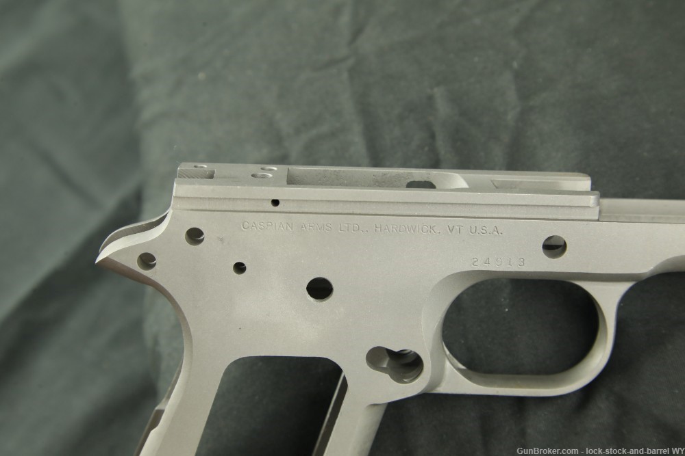 Caspian Arms LTD .45 ACP Receiver Frame Never Assembled 1911 Pistol 1996-img-12