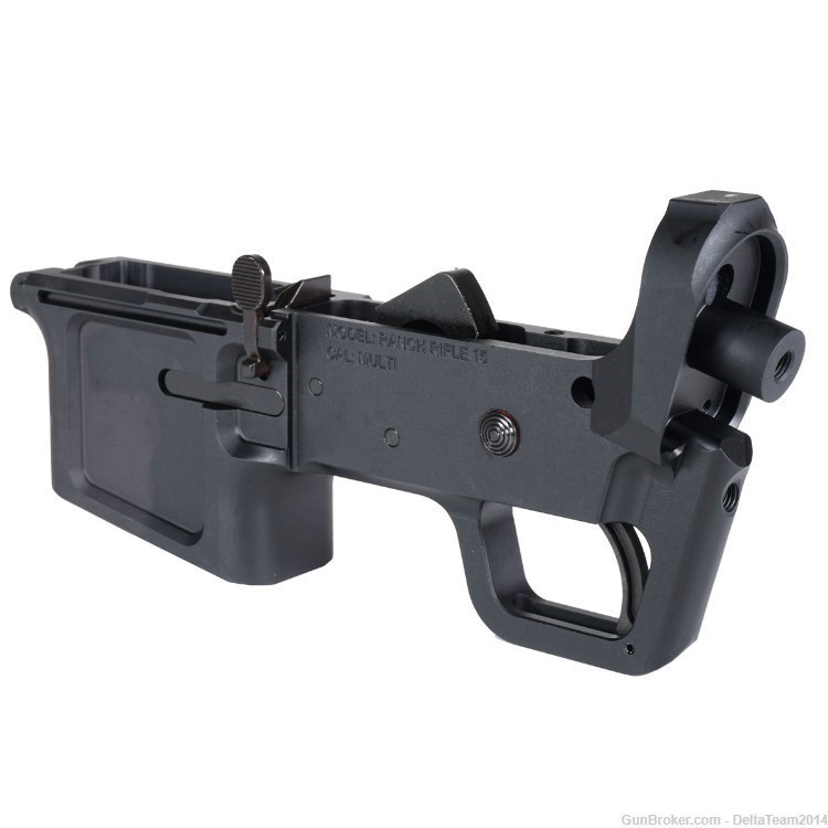 Foxtrot Mike Ranch Rifle Complete Lower - Multi-Caliber - Accepts AR15 Mags-img-2