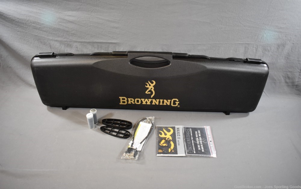 Browning Maxus II Shotgun Hard Case w/ Chokes Lock & Manual-img-0