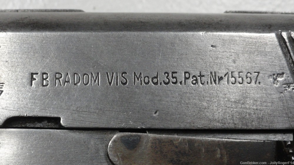 Polish FB Radom VIS 35 German Marked WWII 9mm Pistol-img-4