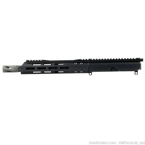 AR15 10.5" Side Charging Complete 12.7x42 Assembled Pistol Upper W/BCG -img-1