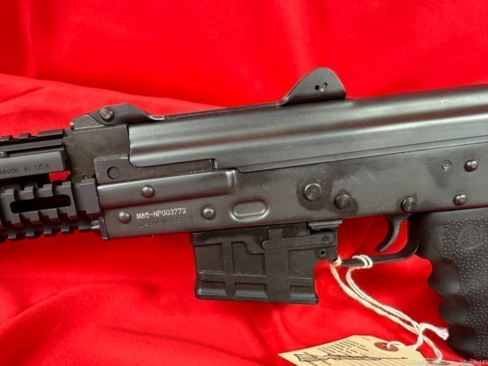 CAI Zastava PAP M85 5.56mm pistol, Adj/Fld Brace, Ultimak, Hogue-img-8