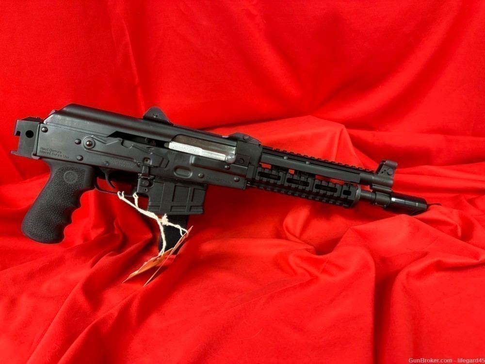 CAI Zastava PAP M85 5.56mm pistol, Adj/Fld Brace, Ultimak, Hogue-img-1