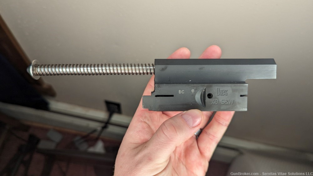 H&K .40S&W UMP Bolt Carrier Group (BCG) Complete - Milled, Fits TMP-img-0