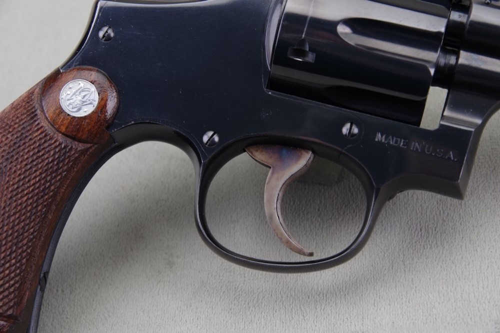Exceptional Pre-War Smith & Wesson K-22 Outdoorsman .22LR 6'' Blue with Box-img-10