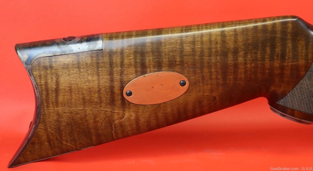 *Pedersoli Old West Maple Sharps Deluxe 45/70 Target Rifle 30"- EXC COND!-img-1