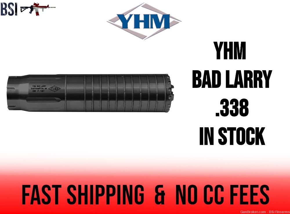 YHM Bad Larry 338 Suppressor-YHM Yankee Hill Machine Bad-Larry YHM-img-0