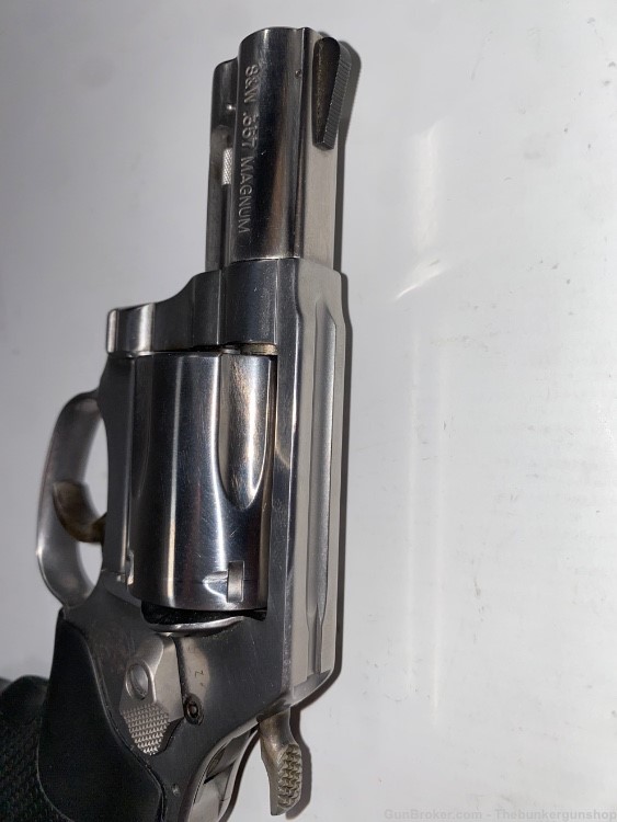 USED! SMITH & WESSON MODEL 60 STAINLESS REVOLVER .357 MAG $.01 PENNY-img-11
