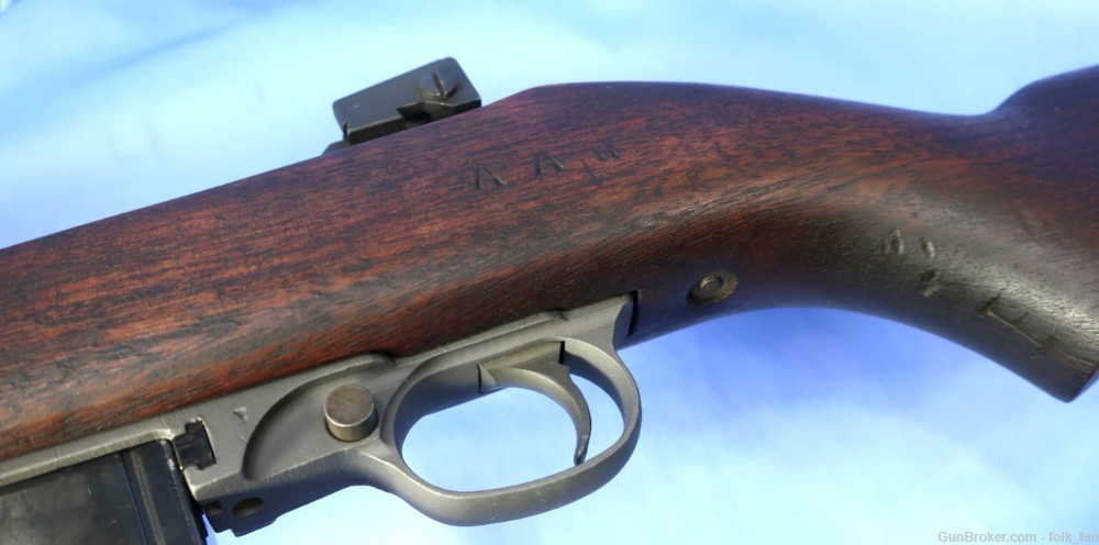 WW2 Rock-Ola M1 Carbine 1943 I Cut RMC Stock Nice!-img-24