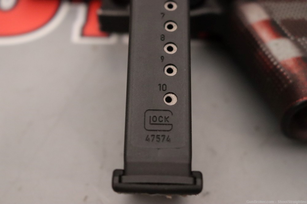 Glock 43X 9mm 3.41" w/ Box - US Flag Edition --img-35