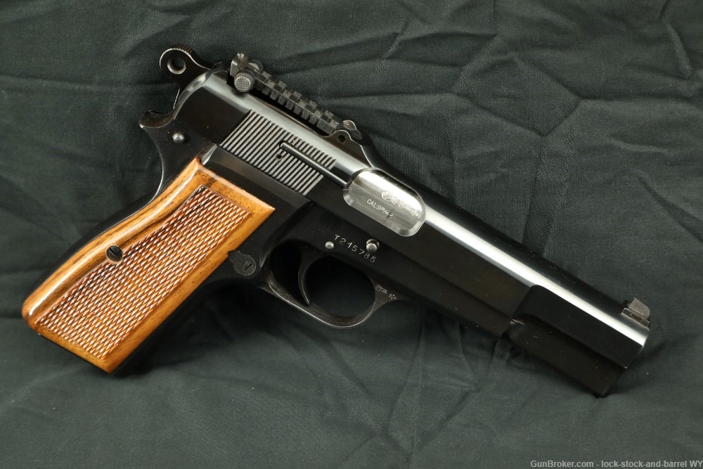 Browning Belgium FN Hi Power 9mm Luger 4.5” Pistol MFD 1968 C&R-img-3