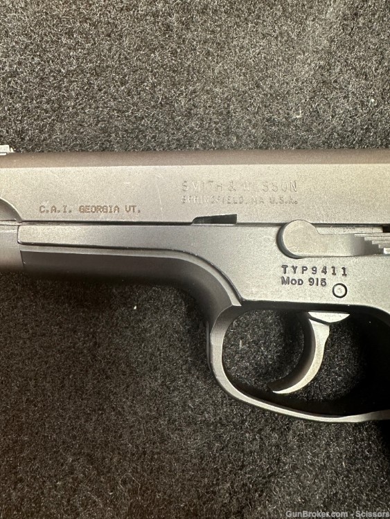 S&W Smith & Wesson Model 915 Import Marked Rare with Magazine & Case Low SH-img-1
