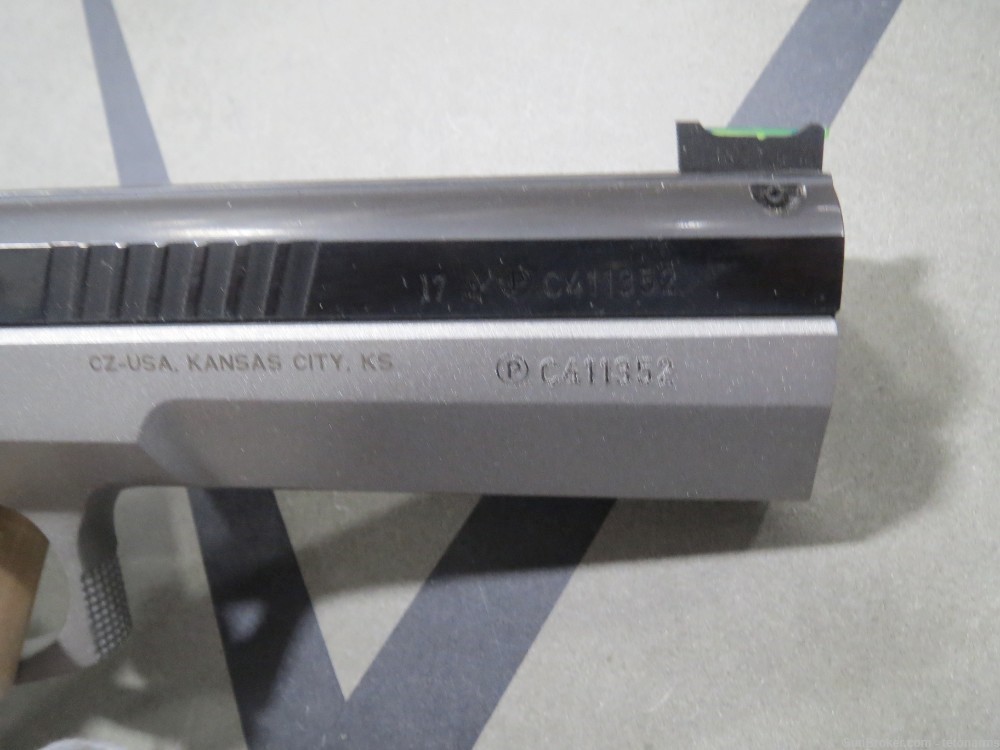 CZ-USA, CZ 75 Tactical Sport, 9mm, 5-inch barrel, high vis front sight-img-6