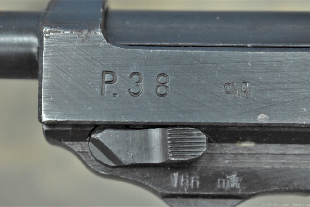Spreewerke P38 in 9mm 1944 w/2 mags & holster-img-2