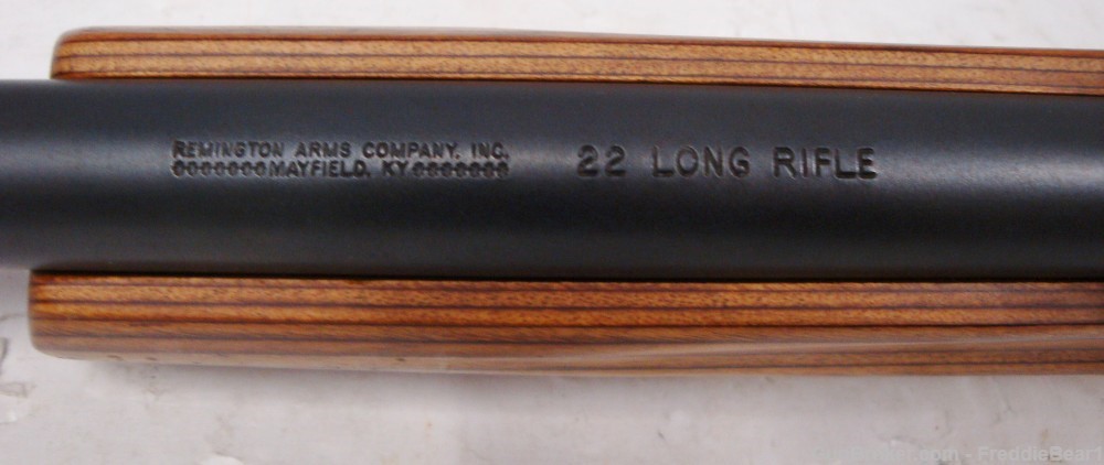 Remington 597 22LR W/SCOPE Laminate Stock 20” Heavy Barrel -img-24