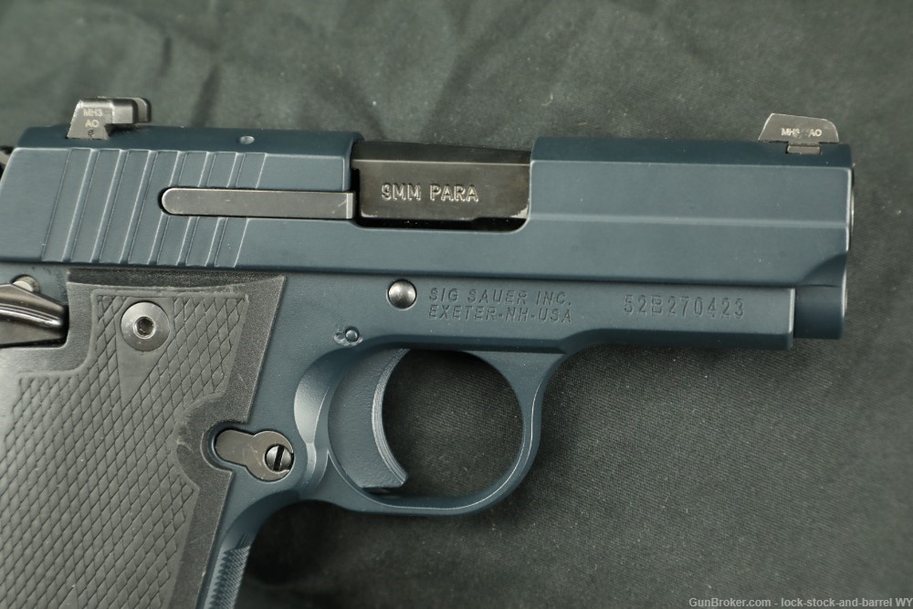 Sig Sauer P938 Nitron 9mm Micro-Compact Semi-Auto Pistol w/ Magazine-img-17