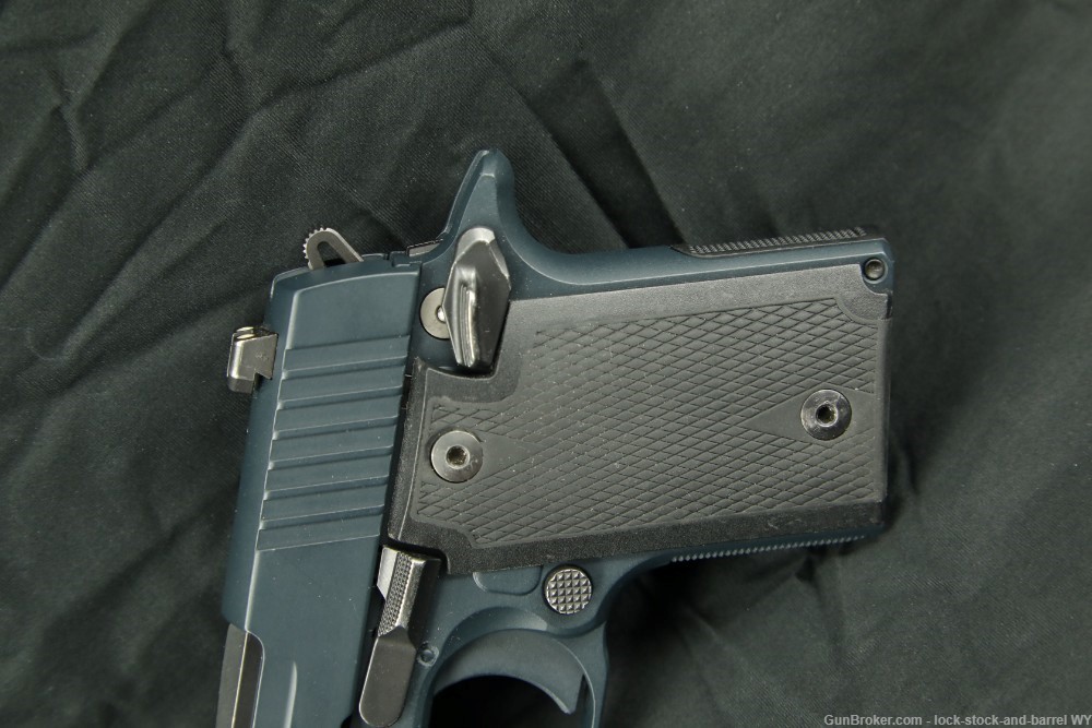 Sig Sauer P938 Nitron 9mm Micro-Compact Semi-Auto Pistol w/ Magazine-img-8