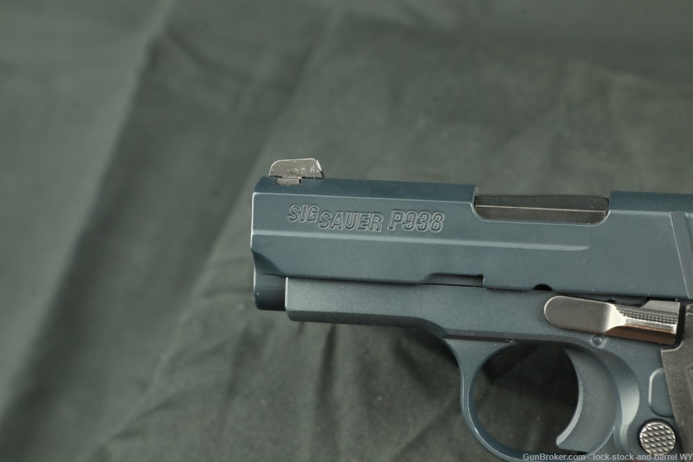 Sig Sauer P938 Nitron 9mm Micro-Compact Semi-Auto Pistol w/ Magazine-img-19