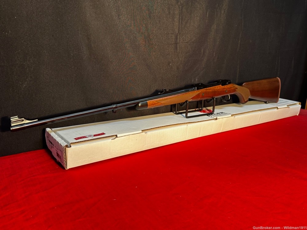 Ruger Model M77 Hawkeye African Rifle 35 WHELEN 24" Blued w/ Sights 57160-img-8