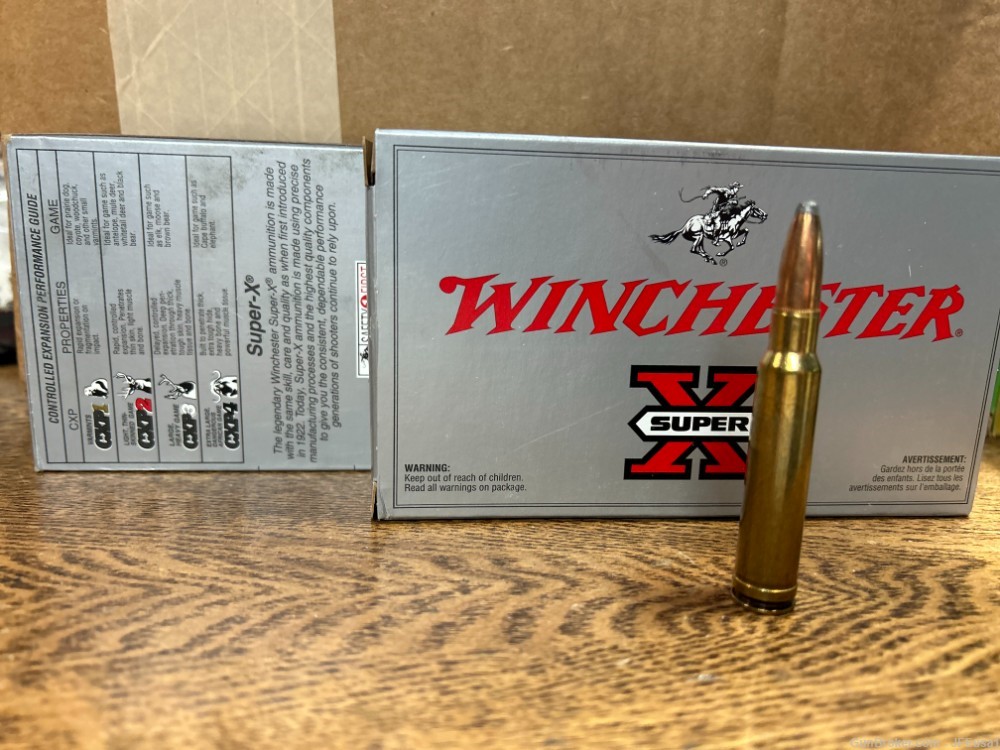 Winchester Super-X .338 Win Mag 200gr Power Point -img-0