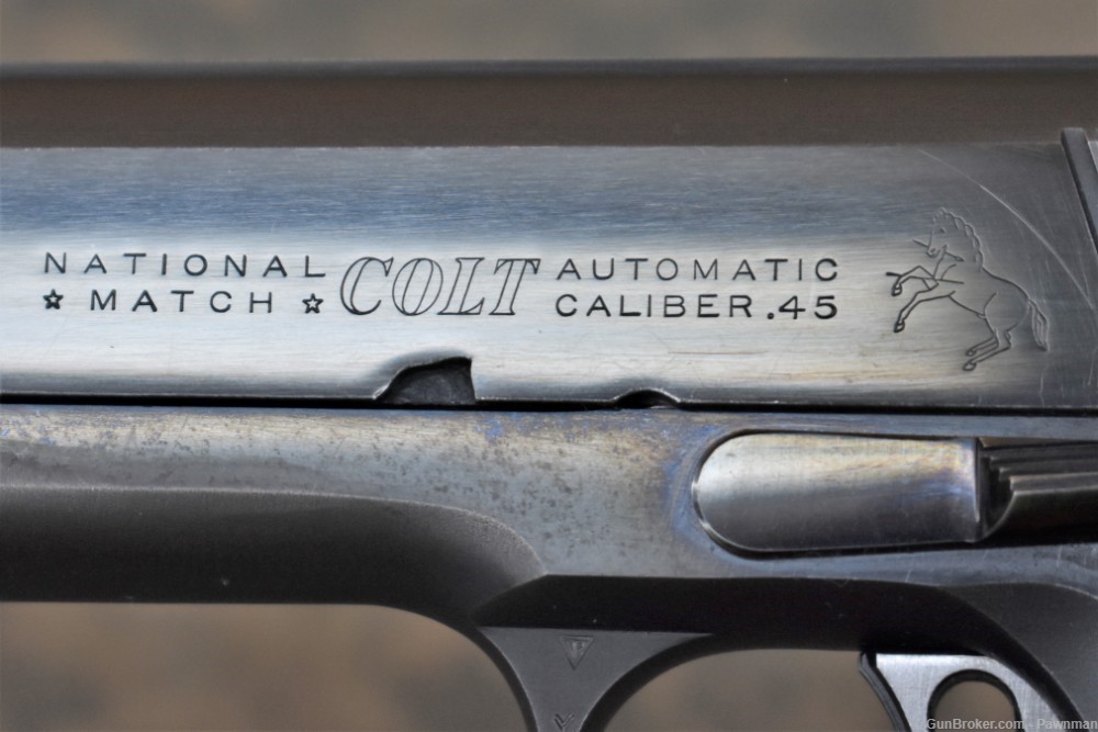 Colt National Match 45 ACP made 1959-img-2