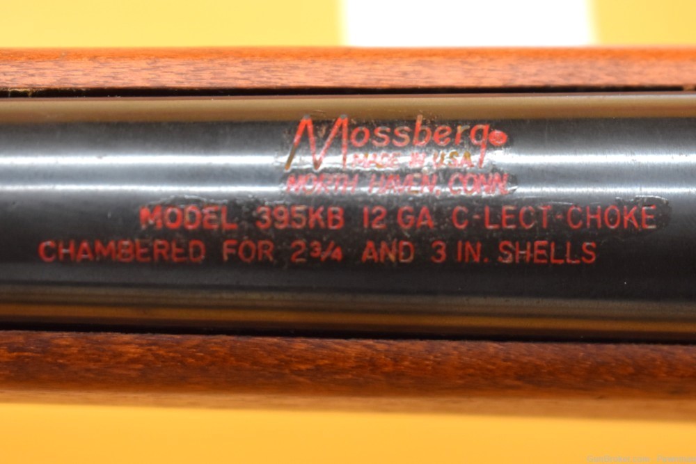 Mossberg Model 395KB bolt-action shotgun in 12G 3"-img-8