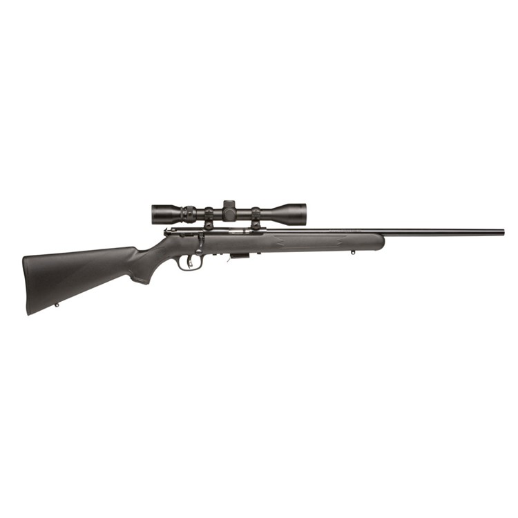 SAVAGE 93R17 FXP .17 HMR 21in 5rd Bolt-Action Rifle w/ 3-9x40 Scope (96209)-img-1
