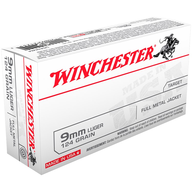 WINCHESTER USA 9mm 124Gr FMJ Bullets (USA9MM)-img-0